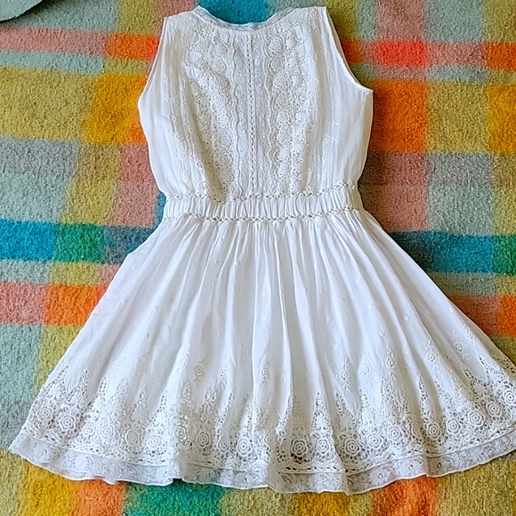 LoveShackFancy White Crochet Dress - Picture 3 of 14